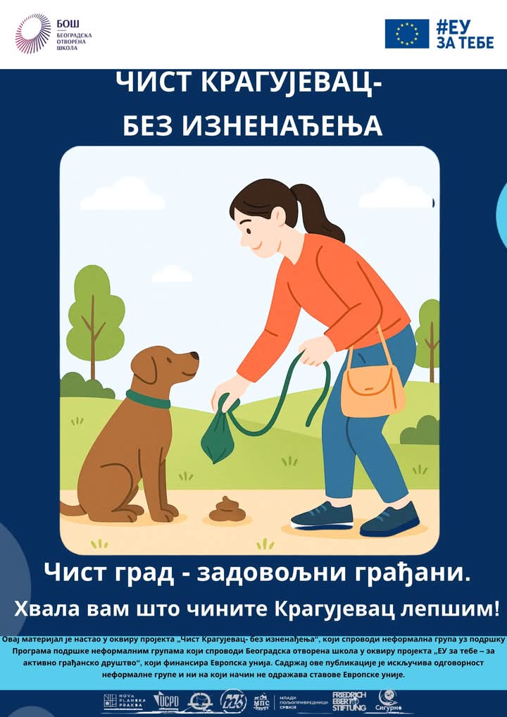 ZAŠTO JE VAŽNO DA SE ČISTI ZA KUĆNIM LJUBIMCIMA: Rešenje u povećanju kazni Fjajer