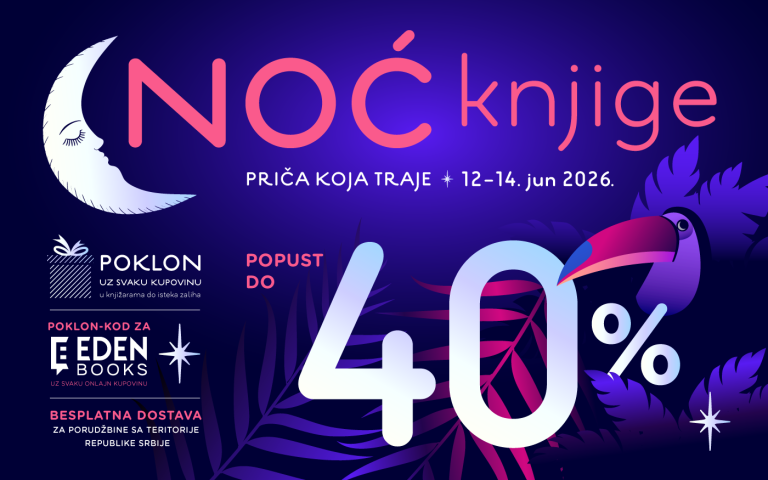 Spremite spiskove! Noć knjige od 12. do 14. juna! 1400x875px Noc Knjige Jun 2026 Digital Formati